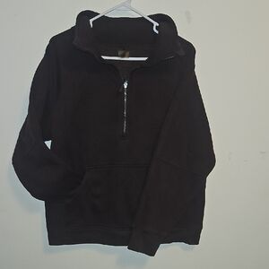 Danskin - Large - Half-Zip - Chocolate Brown